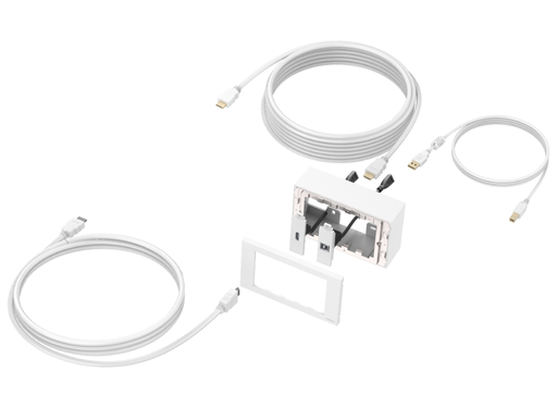 Vision 5m 4K Techconnect Faceplate Pack | TC3-PK5M Vision Wall Mount Faceplates Vision