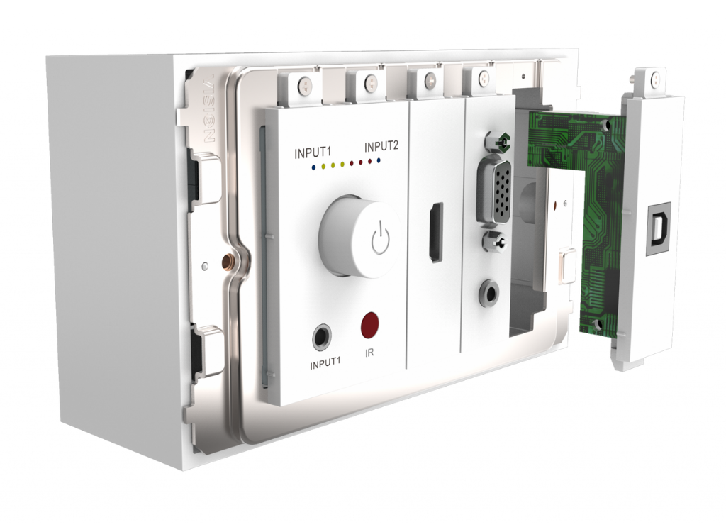 Vision TC3-PK Wall-Mount Faceplate Package Cable Accessory Vision