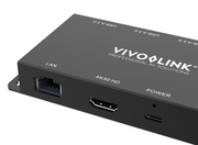 Vivolink 4K USB-C Hub for Conference Rooms with HDMI, LAN & 100W Power Delivery | VLUSBCHUB2V2 Adapter / Converter Vivolink