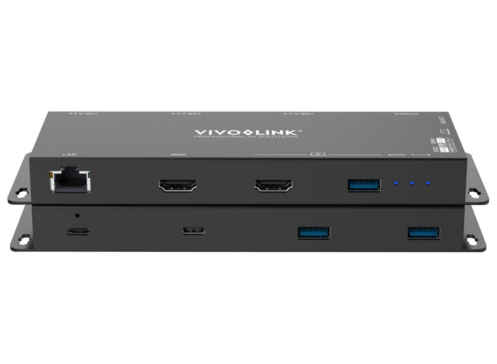 Vivolink 4K USB-C & HDMI Conference Room Hub with 100W Power Delivery | VLHUB21 Adapter / Converter Vivolink