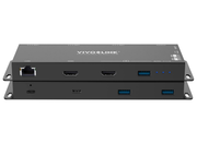 Vivolink 4K USB-C & HDMI Conference Room Hub with 100W Power Delivery | VLHUB21 Adapter / Converter Vivolink