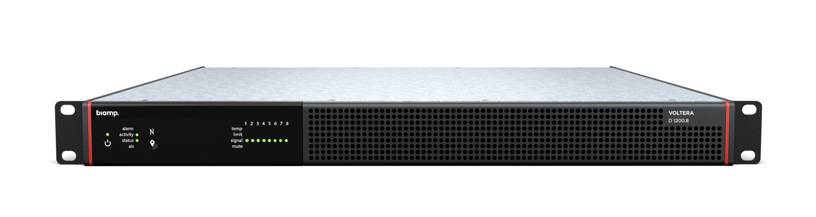 Biamp Voltera D 1200.8 8-Channel Amplified Loudspeaker Controller | 913.1956.900 Audio Amplifier BIAMP