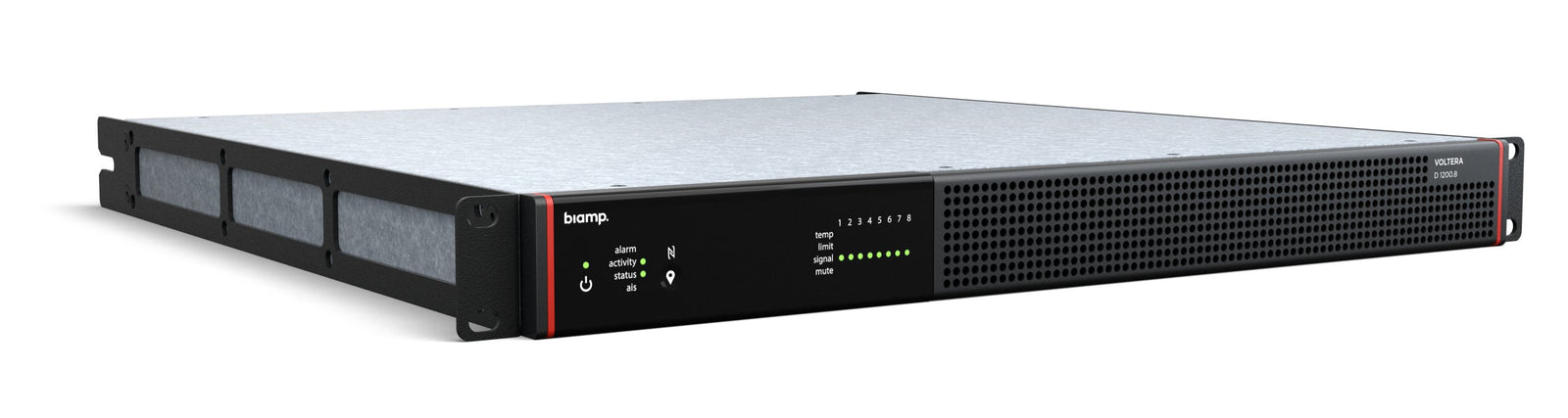 Biamp Voltera D 1200.8 8-Channel Amplified Loudspeaker Controller | 913.1956.900 Audio Amplifier BIAMP