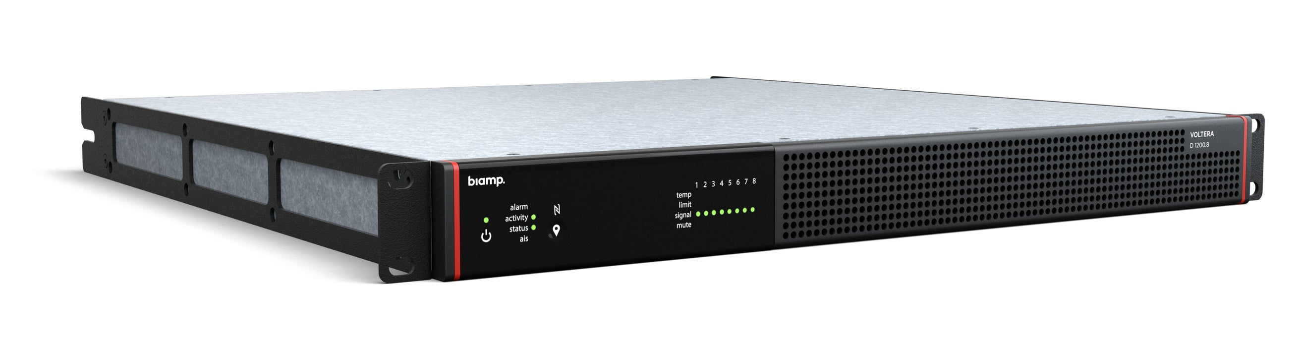 Biamp Voltera D 1200.8 8-Channel Amplified Loudspeaker Controller | 913.1956.900 Power Amplifier BIAMP