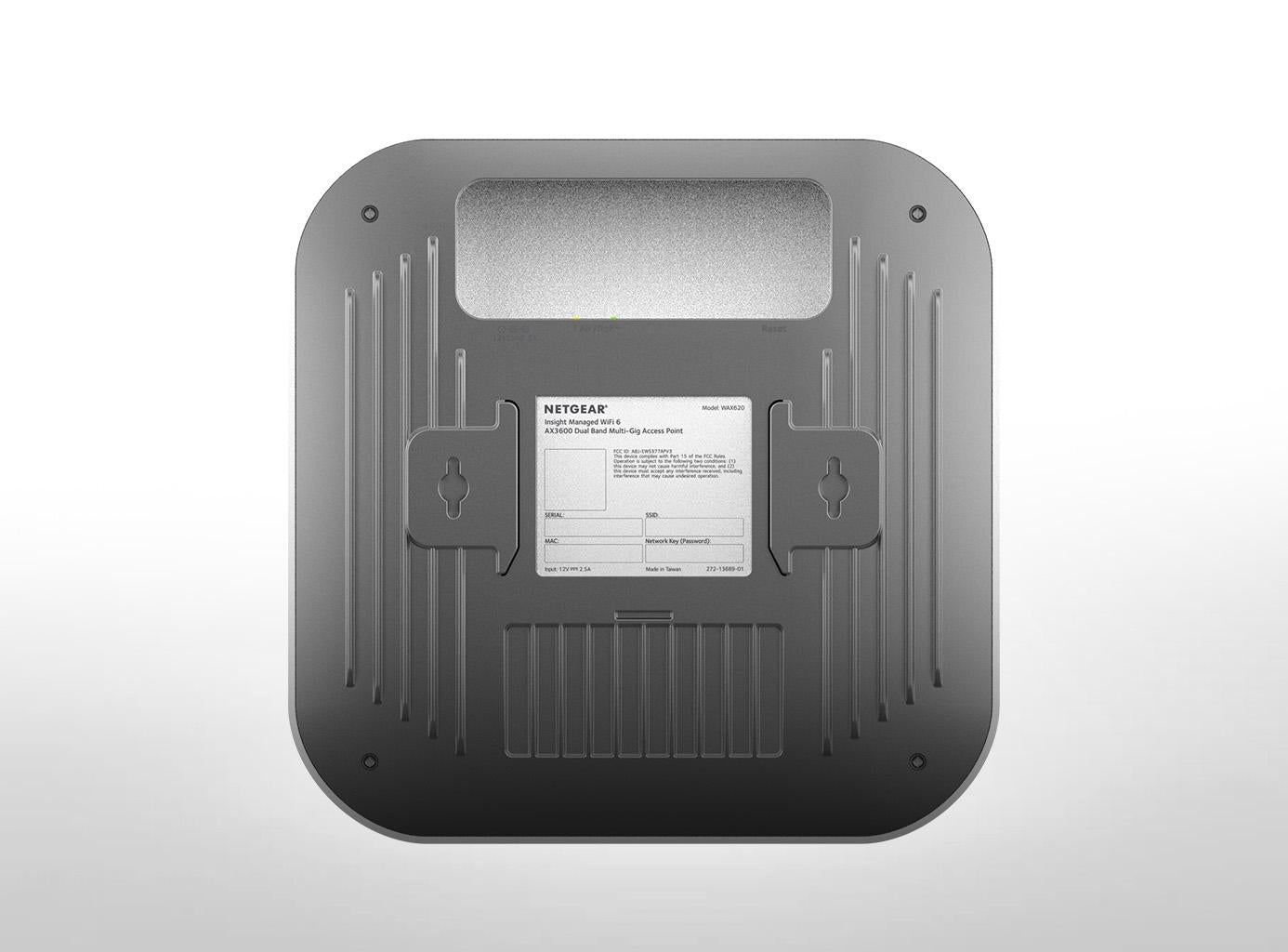 Netgear WAX620-100EUS/AX3600 Dual Band PoE Multi-Gig WiFi 6 Access Point Wireless Access Point Netgear