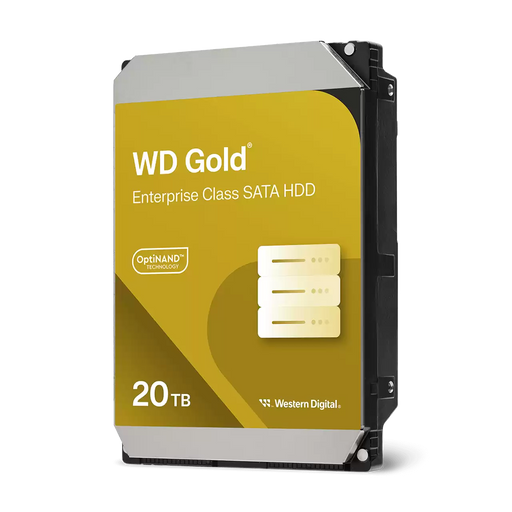 Western Digital Gold 20TB, 3.5" Internal Sata Hard Drive | WD202KRYZ Western Digital Hard Drive Western Digital
