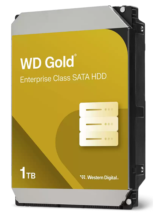Western Digital Gold 1TB 3.5" Internal SATA (SATA/600) Hard Drive | WD1005FBYZ Western Digital Hard Drive Western Digital