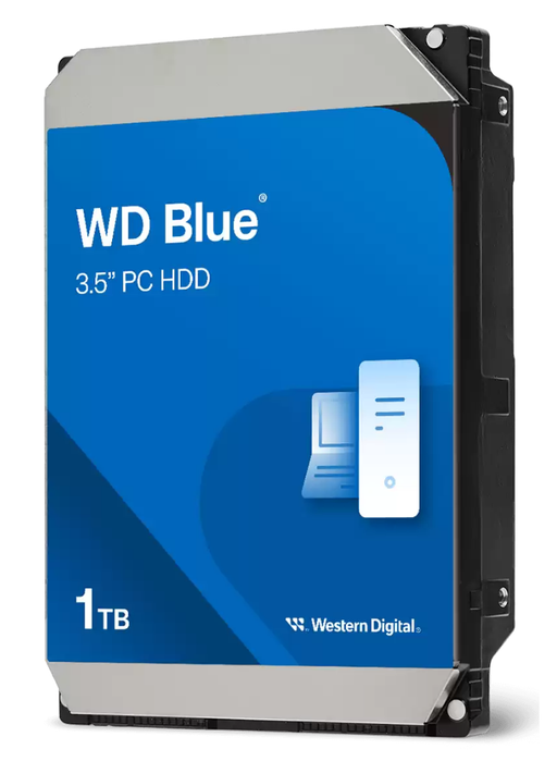 Western Digital Blue 1TB 3.5" Internal Sata (SATA/600) Hard Drive | WD10EZEX Western Digital Hard Drive Western Digital