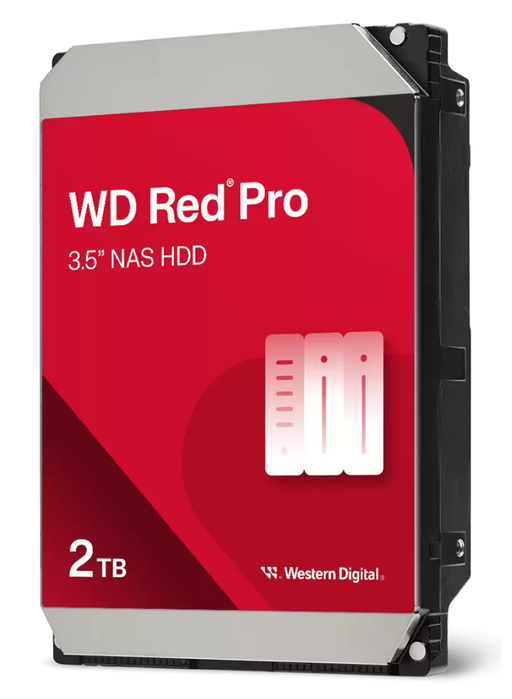 Western Digital Red Pro 2TB 3.5" Internal SATA (SATA/600) Hard Drive | WD2002FFSX Western Digital Hard Drive Western Digital