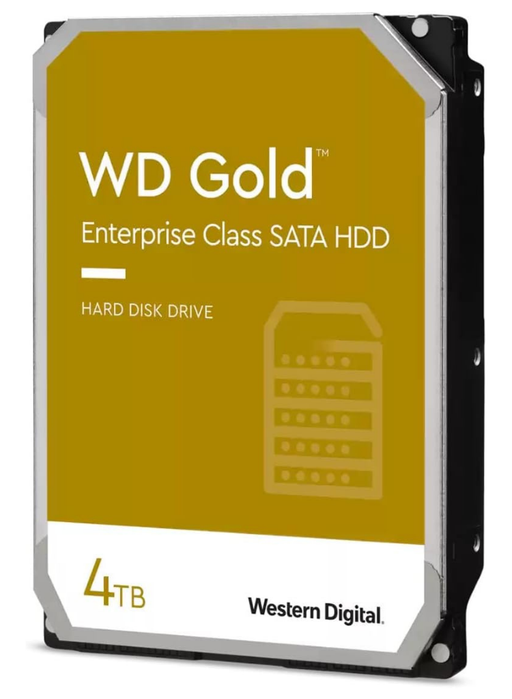 Western Digital Gold 4TB 3.5" Internal Sata (SATA/600) Hard Drive | WD4003FRYZ Western Digital Hard Drive Western Digital