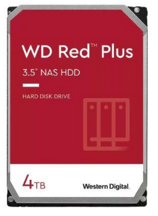 WD RED WD40EFPX 4TB 256MB CMR 3.5IN .5IN Hard Drive