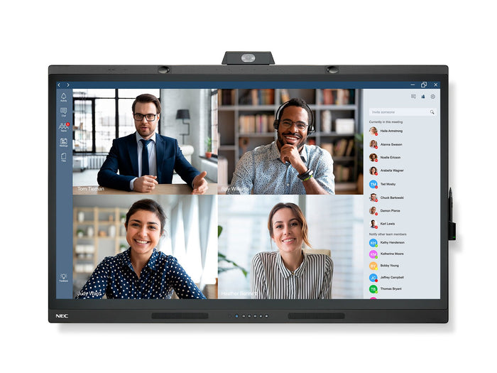 NEC MultiSync® WD551 LCD 55" Windows Collaboration Display Interactive Touchscreen Display NEC