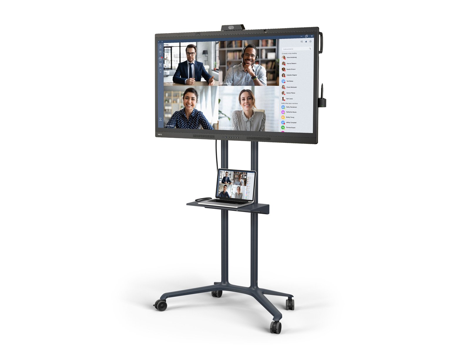 NEC MultiSync® WD551 LCD 55" Windows Collaboration Display Interactive Touchscreen Display NEC