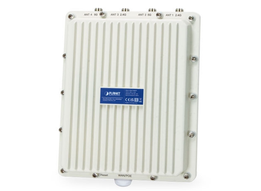 Planet Dual Band 802.11ax 3000Mbps Outdoor Wireless AP (IP67, 802.3at PoE+, 4 x N-type connector) | WDAP-3000AX Planet Wireless Access Points Planet