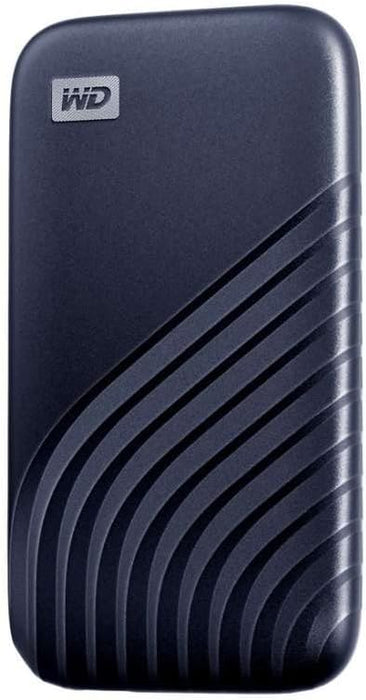 Western Digital My Passport 1 TB External Solid State Drive Blue | WDBAGF0010BBL-WESN