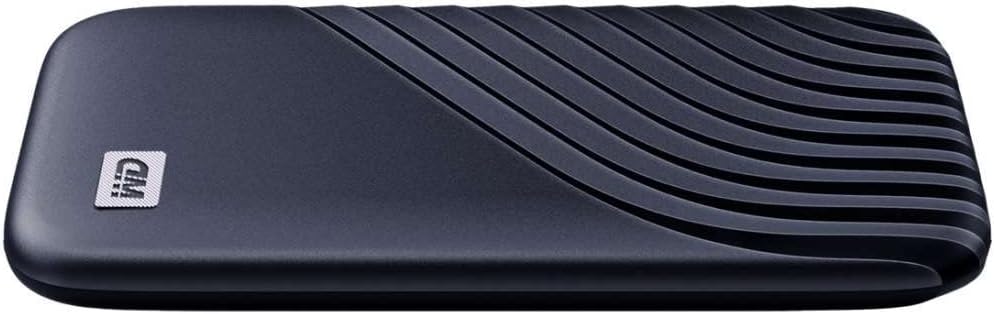 Western Digital My Passport 1 TB External Solid State Drive Blue | WDBAGF0010BBL-WESN