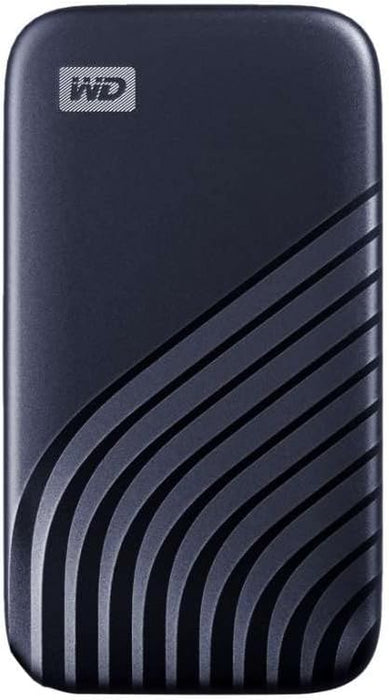 Western Digital My Passport 1 TB External Solid State Drive Blue | WDBAGF0010BBL-WESN