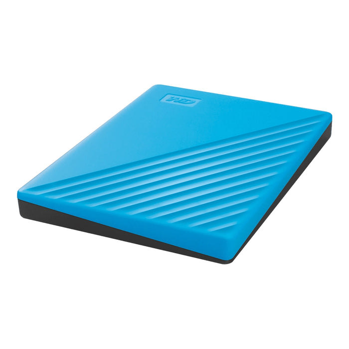 Western Digital My Passport 4000 GB External Hard Disk Drive Blue | WDBPKJ0040BBL-WESN