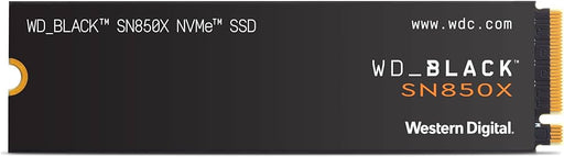 Western Digital Black SN850X M.2 1TB PCI Express 4.0 NVMe SSD | WDS100T2X0E Internal Solid State Drive Western Digital