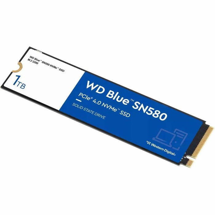 Western Digital Blue SN580 1 TB NVMe™ M.2 Solid State Drive | WDS100T3B0E Internal Solid State Drive Western Digital