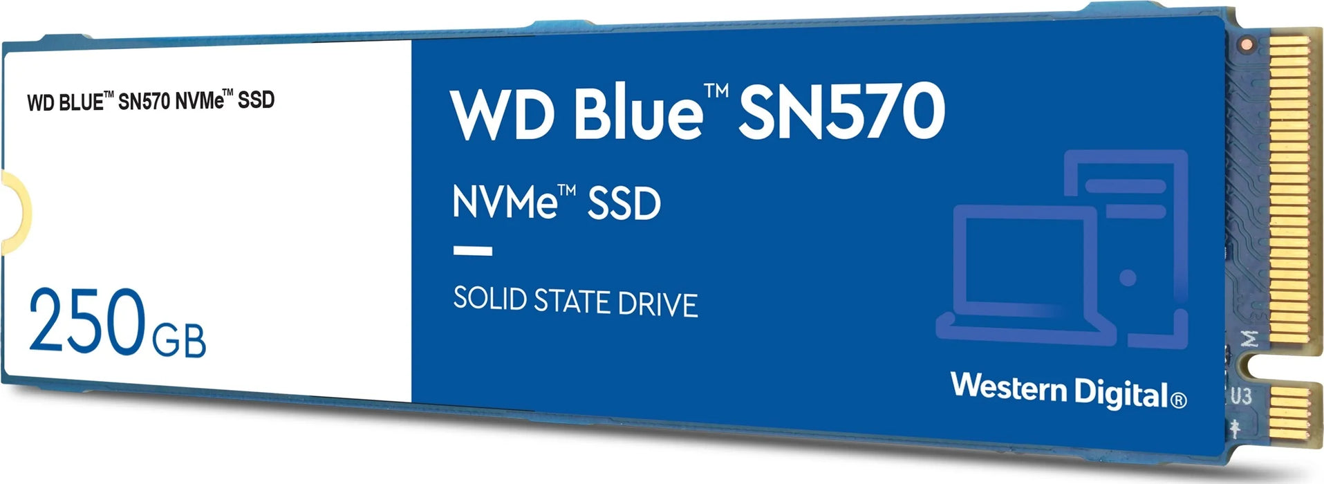 Western Digital Blue SN570 M.2 250 GB PCI Express 3.0 Internal SSD | WDS250G3B0C