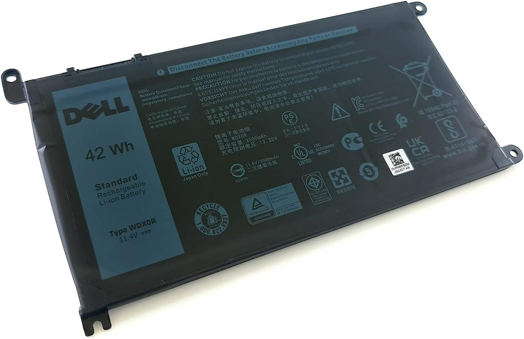 Dell Latitude / Inspiron / Vostro 42WHR 3 Cell Laptop Prismatic Battery | WDX0R