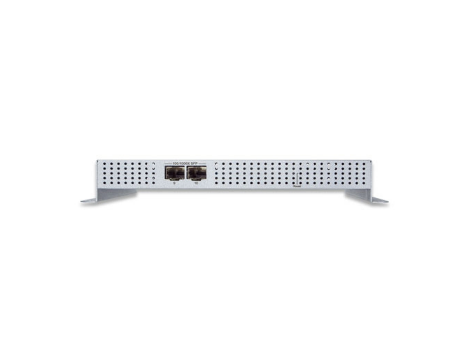 Planet Industrial 4-Port 10/100/1000T 802.3bt PoE + 4-Port 10/100/1000T 802.3at PoE + 2-Port 100/1000X SFP Wall-mount Managed Switch | WGS-4215-8HP2S