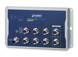 Planet Industrial L2+ 8-Port 10/100/1000T M12 Wall-mount Managed Switch | WGS-5225-8MT