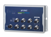 Planet Industrial L2+ 8-Port 10/100/1000T M12 Wall-mount Managed Switch | WGS-5225-8MT Network Switch Planet