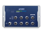 Planet Industrial L2+ 8-Port 10/100/1000T M12 Wall-mount Managed Switch | WGS-5225-8MT Network Switch Planet
