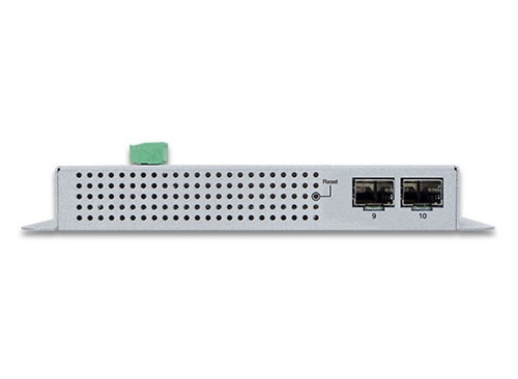 Planet Industrial L2+ 8-port 10/100/1000T + 2-port 1G/2.5G SFP Wall-mount Managed Switch with LCD Touch Screen | WGS-5225-8T2SV Network Switch Planet