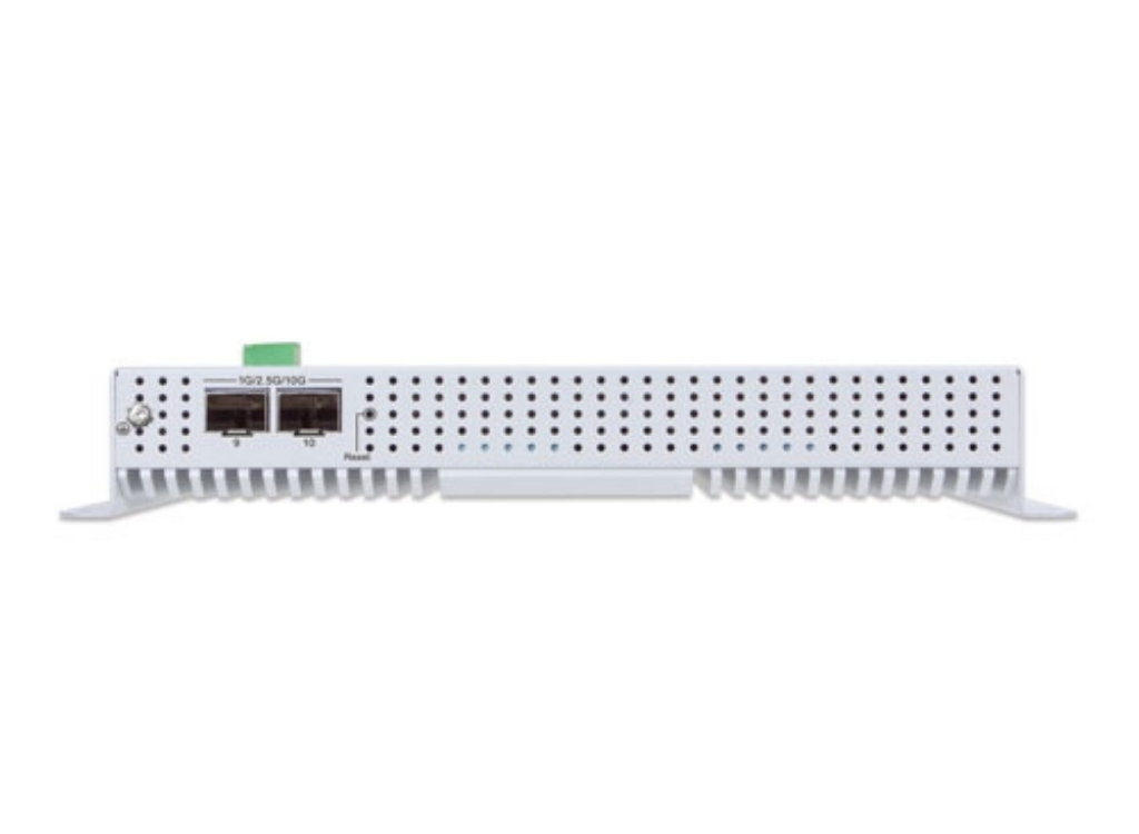 Planet Industrial L3 4-Port 2.5G 802.3bt PoE + 4-Port 10/100/1000T 802.3bt PoE + 2-Port 10G SFP+ Wall-mount Managed Switch | WGS-6325-8UP2X Network Switch Planet