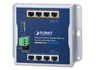 Planet Industrial 8-Port 10/100/1000T Wall-mounted Gigabit Ethernet Switch with 4-Port PoE+ | WGS-804HP
