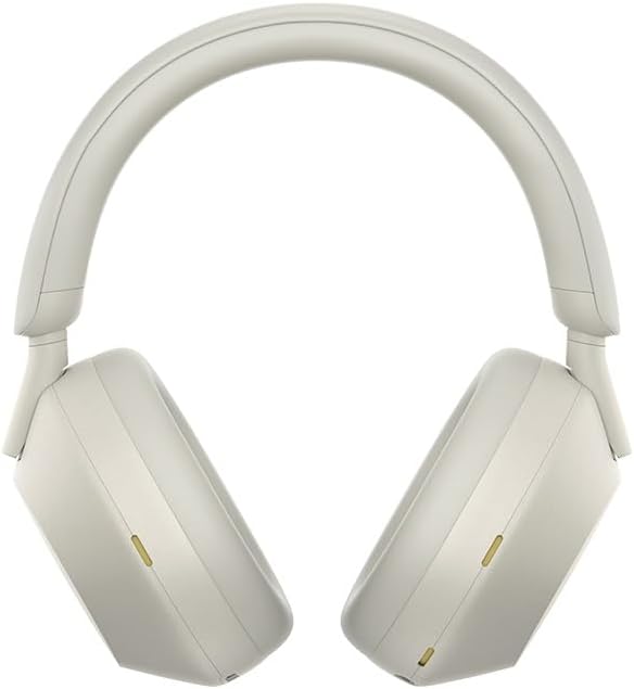 Sony WH-1000XM5 Headset Wired & Wireless Bluetooth Silver Headset Headset Sony