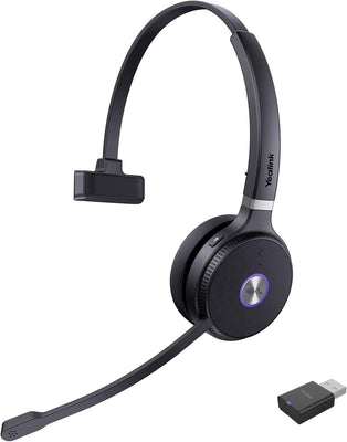 Yealink WH62PORTABLE-MONO-TEAMS Single Ear Over The Head Dect Wireless Headset Portable Edition Yealink Headset Yealink