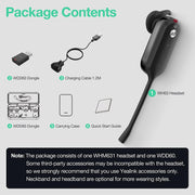 Yealink WH63PORTABLE-TEAMS Teams Desct Wireless Single Ear Headset - Portable Edition Headset Yealink
