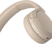 Sony WH-CH520 Wireless Calls/Music Headphones Cream | WHCH520C.CE7 Headset Sony