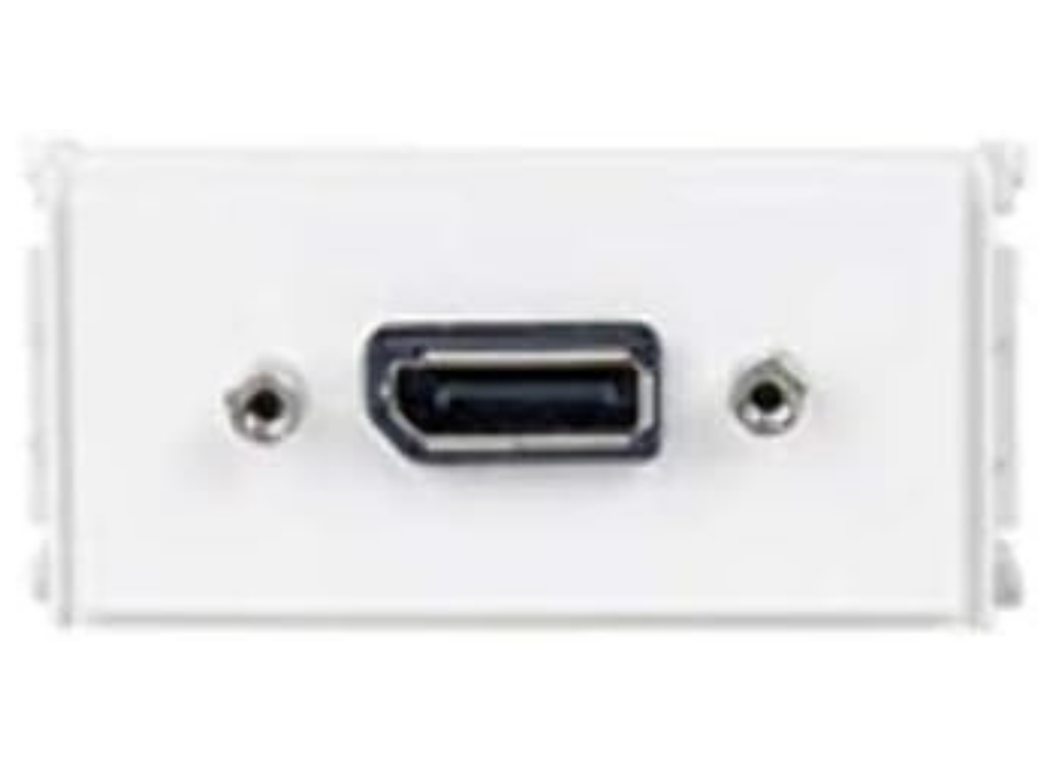 Vivolink Outlet Panel DisplayPort – White | WI221268 Socket-Outlets Vivolink