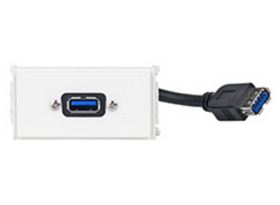 Vivolink Outlet Panel USB 3.0 – White | WI221279 Socket-Outlets Vivolink