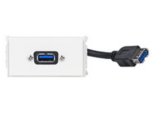 Vivolink Outlet Panel USB 3.0 – White | WI221279 Socket-Outlets Vivolink