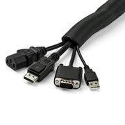 StarTech 15" (4.6m) Cable Management Sleeve - WKSTNCM2 Cable Accessory Startech