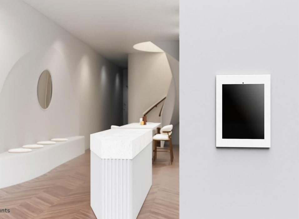 Neomounts WL15-660WH1 Tablet Wall Mount For 12.9" Tablet | Lockable Tablet Mount NeoMounts