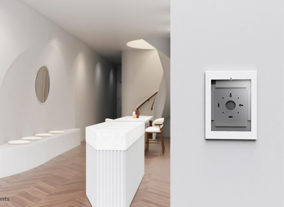 Neomounts WL15-660WH1 Tablet Wall Mount For 12.9" Tablet | Lockable Tablet Mount NeoMounts