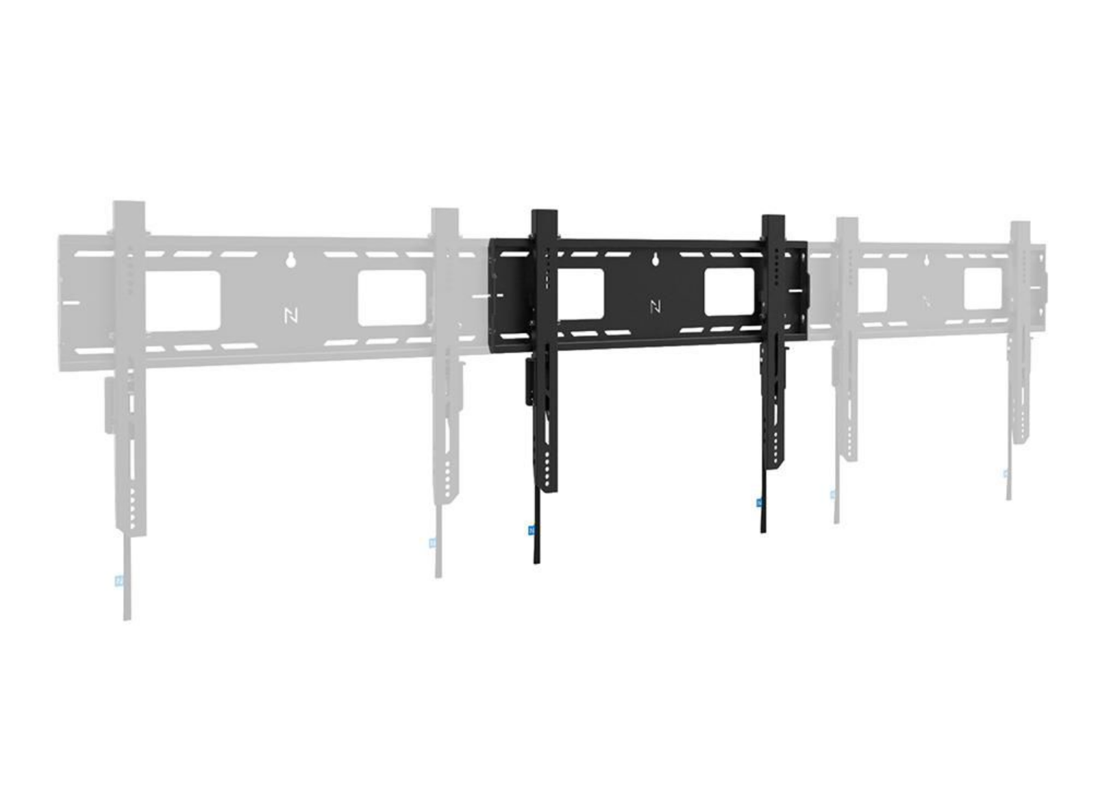 Neomounts LEVEL-750 WL30-750BL16 Fixed Heavy Duty Wall Mount For 42" - 86" Screens Wall Mount Bracket NeoMounts