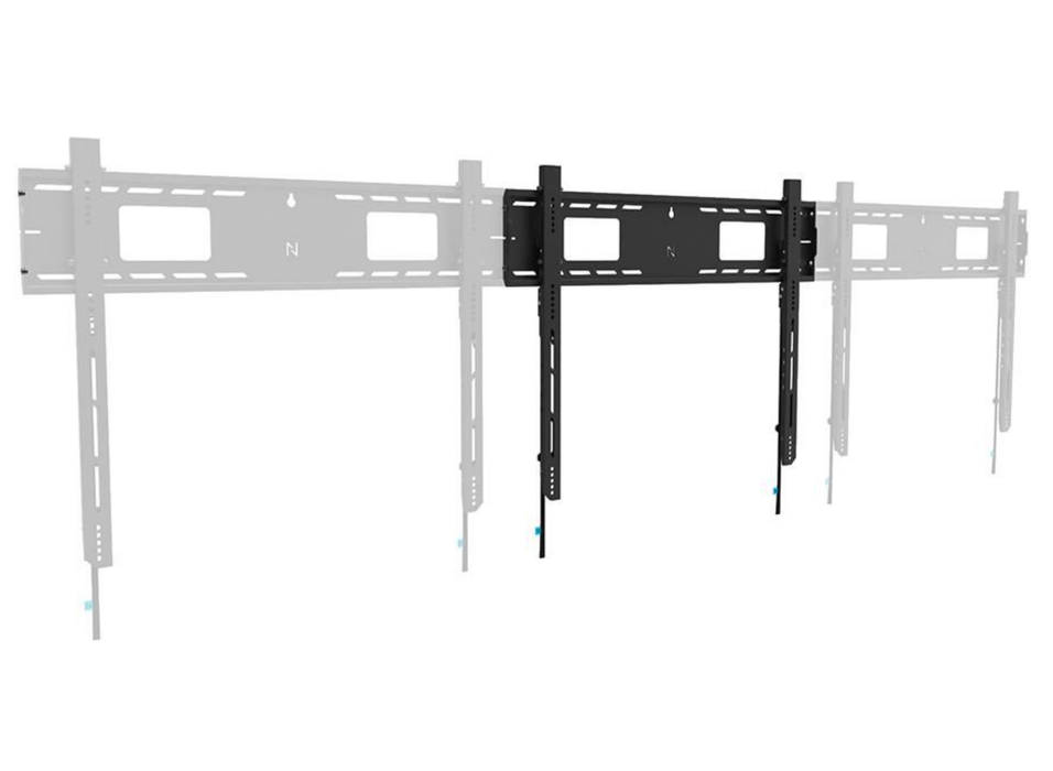 Neomounts LEVEL-750 WL30-750BL18 Fixed Heavy Duty Wall Mount For 43"-98" Screens Wall Mount Bracket NeoMounts