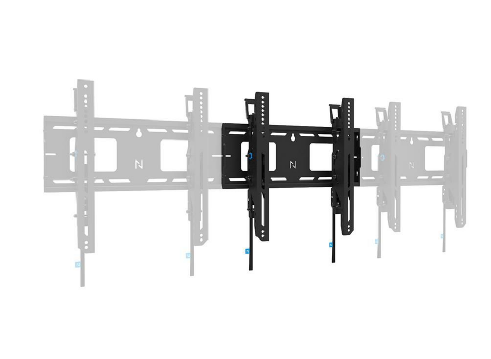 Neomounts LEVEL-750 WL35-750BL14 Tiltable Heavy Duty Wall Mount For 42"-75" Screens Wall Mount Bracket NeoMounts