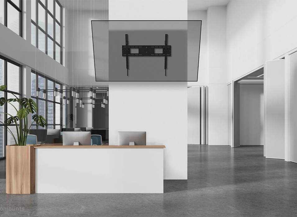 Neomounts LEVEL-750 WL35-750BL18 Tiltable Heavy Duty Wall Mount For 43"-98" Screens Wall Mount Bracket NeoMounts