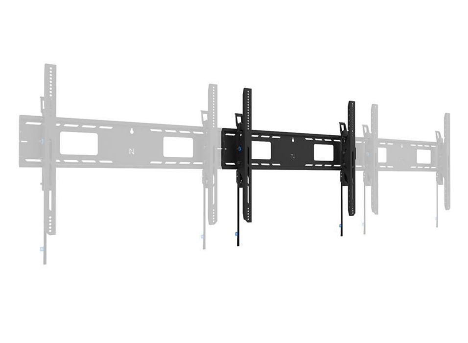 Neomounts LEVEL-750 WL35-750BL18 Tiltable Heavy Duty Wall Mount For 43"-98" Screens Wall Mount Bracket NeoMounts