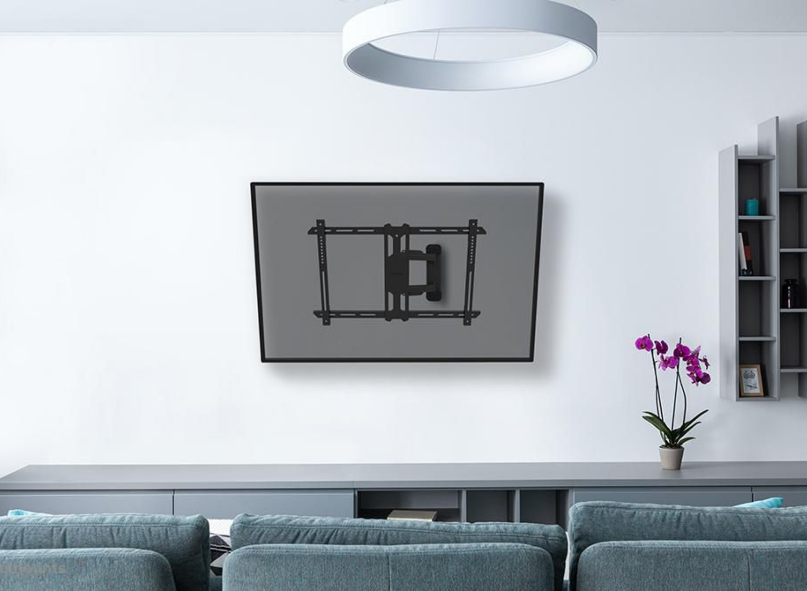 Neomounts LEVEL-850 WL40S-850BL16 Full Motion TV Wall Mount For 40"-70" Screens Wall Mount Bracket NeoMounts