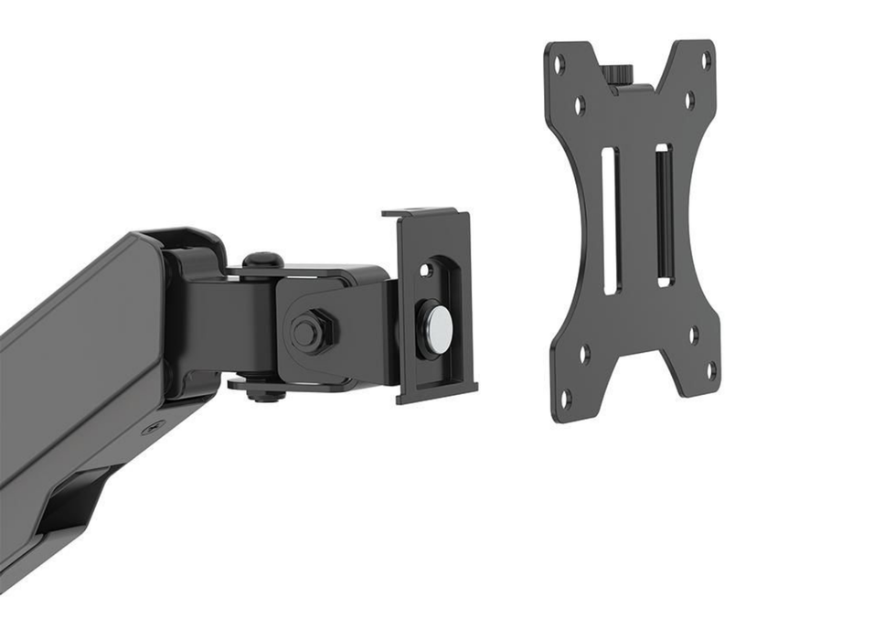 Neomounts WL90-325BL1 Sit-Stand Workstation Wall For 17"-32" Screens Desktop Sit-Stand Workplaces NeoMounts